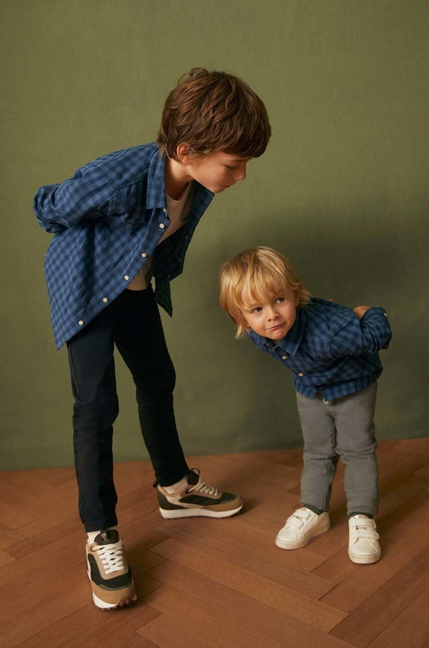 Mango Kids Детска памучна риза - Pepit.bg