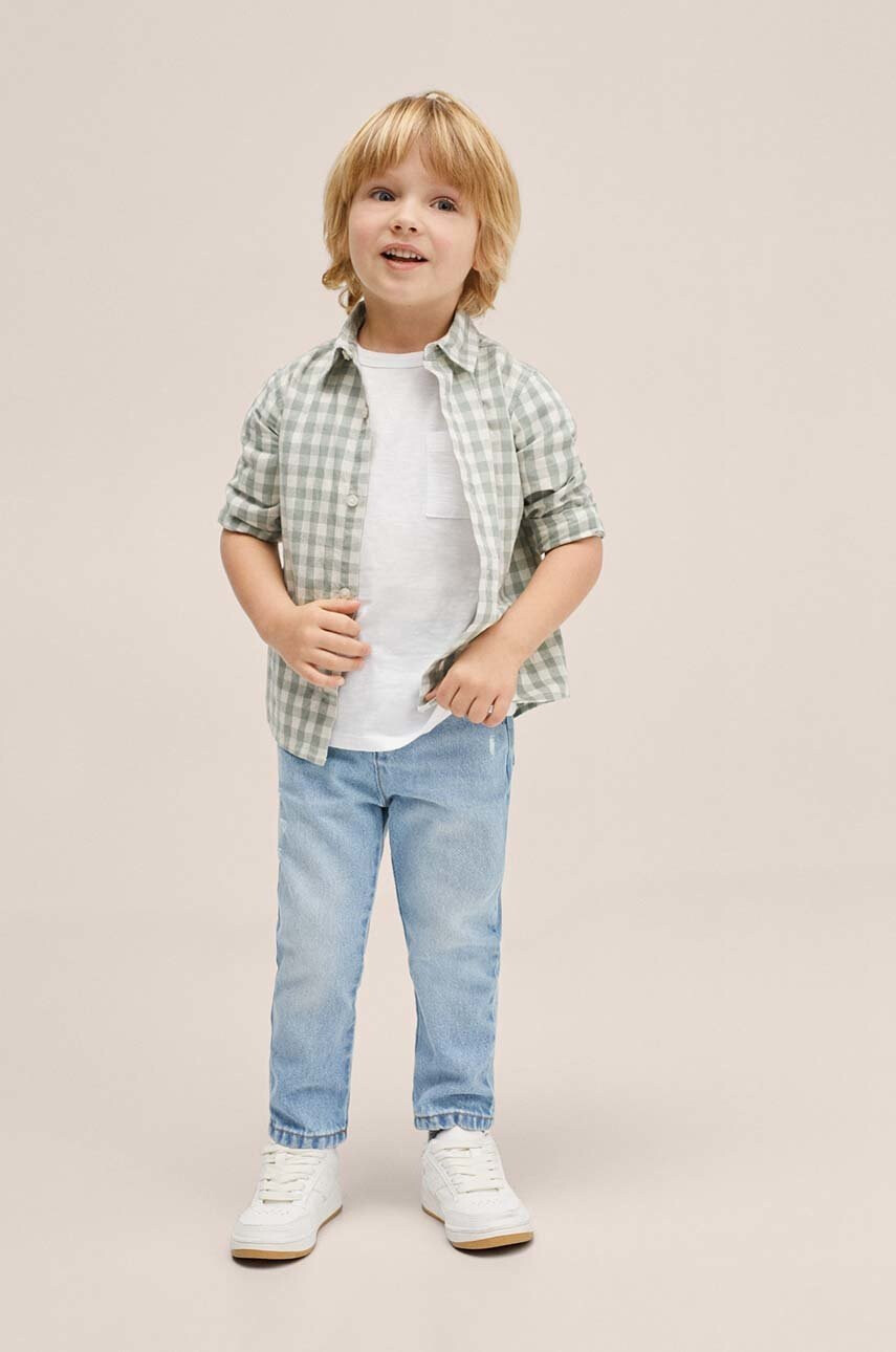 Mango Kids Детска памучна риза - Pepit.bg