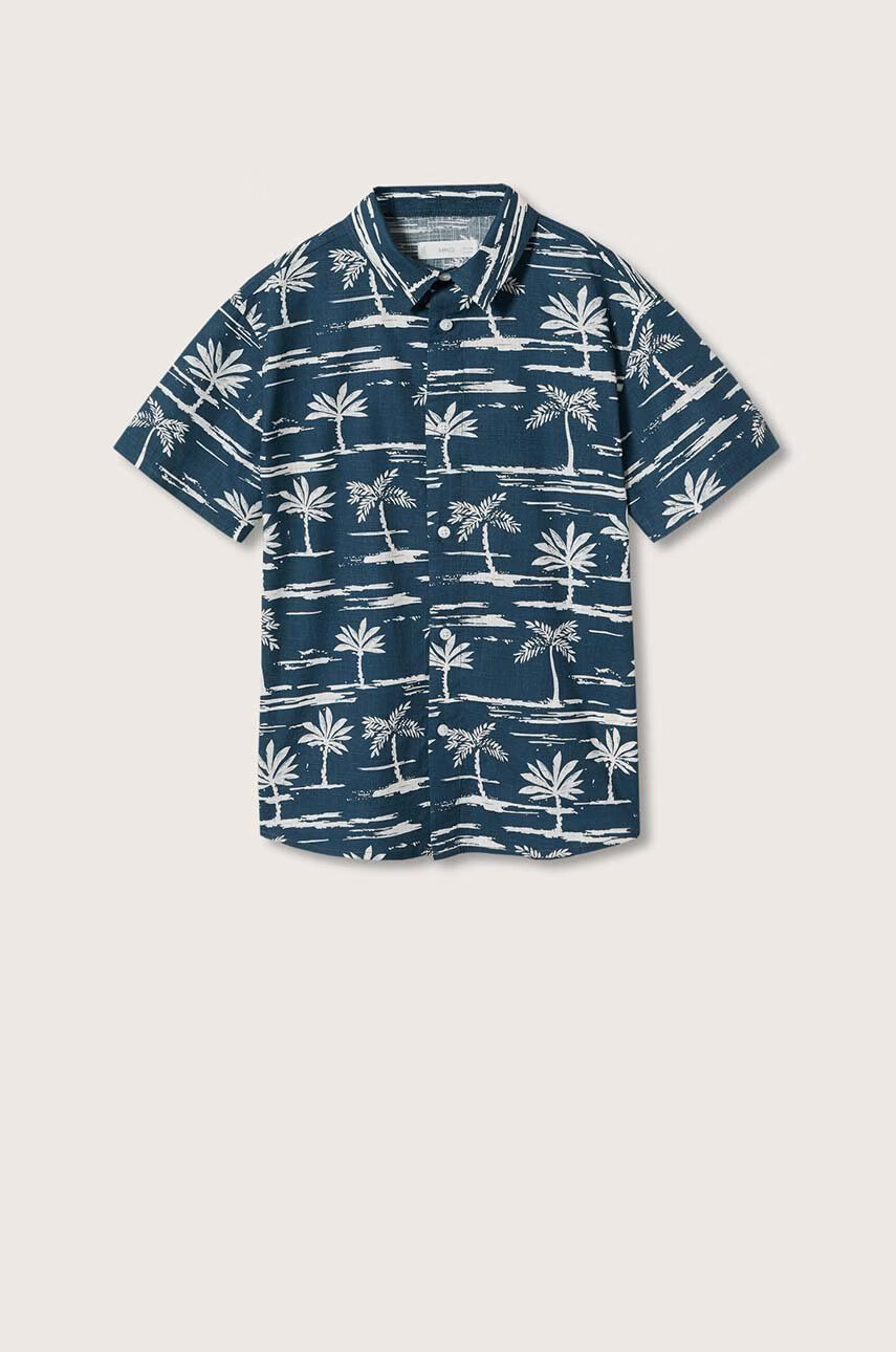 Mango Kids Детска памучна риза Honolulu - Pepit.bg