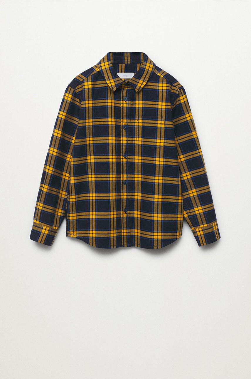 Mango Kids Детска памучна риза MARC - Pepit.bg