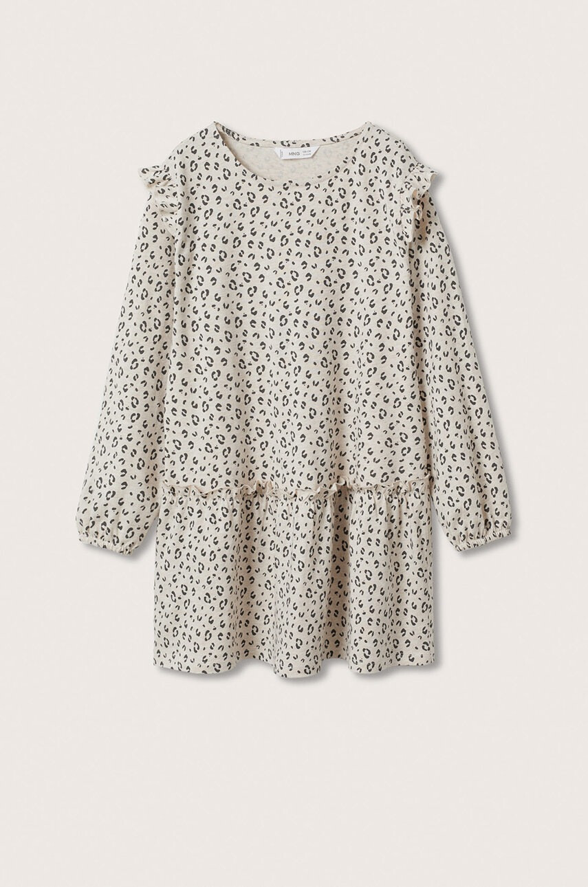 Mango Kids Детска памучна рокля - Pepit.bg
