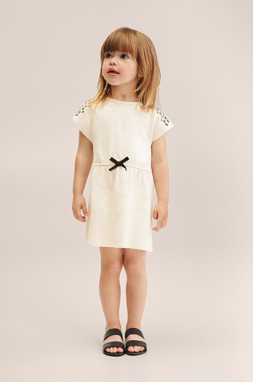 Mango Kids Детска памучна рокля Morgana - Pepit.bg