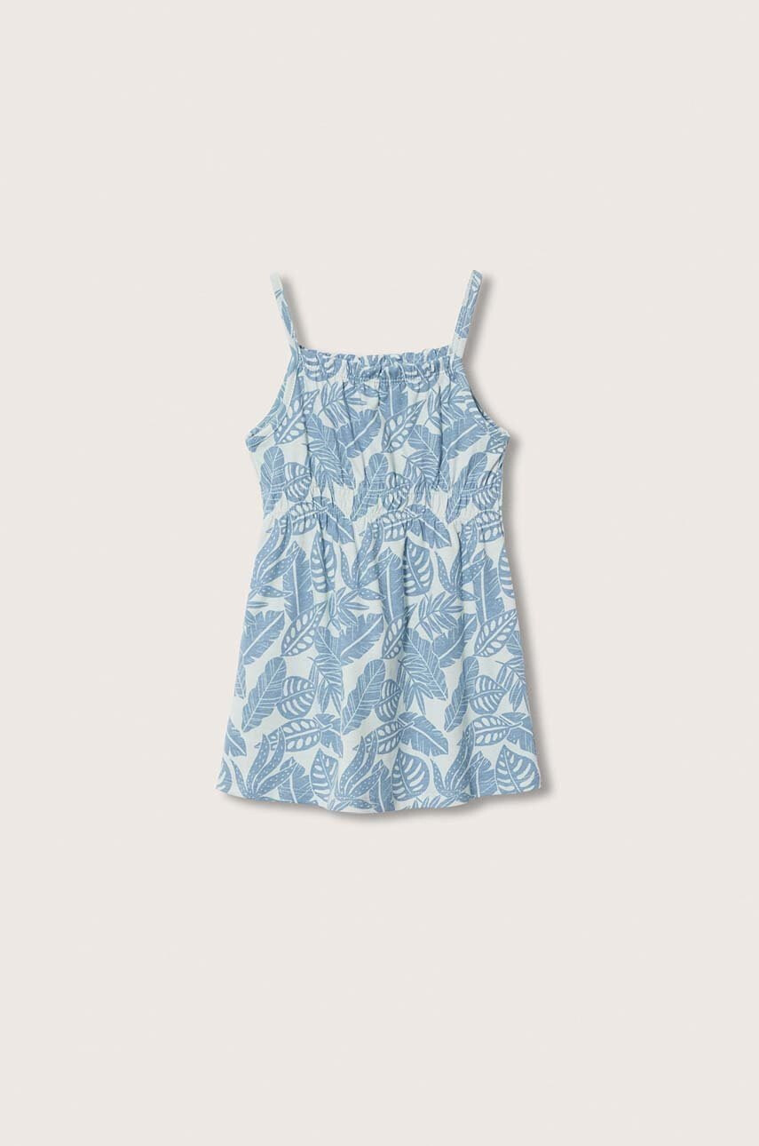 Mango Kids Детска памучна рокля Playa - Pepit.bg