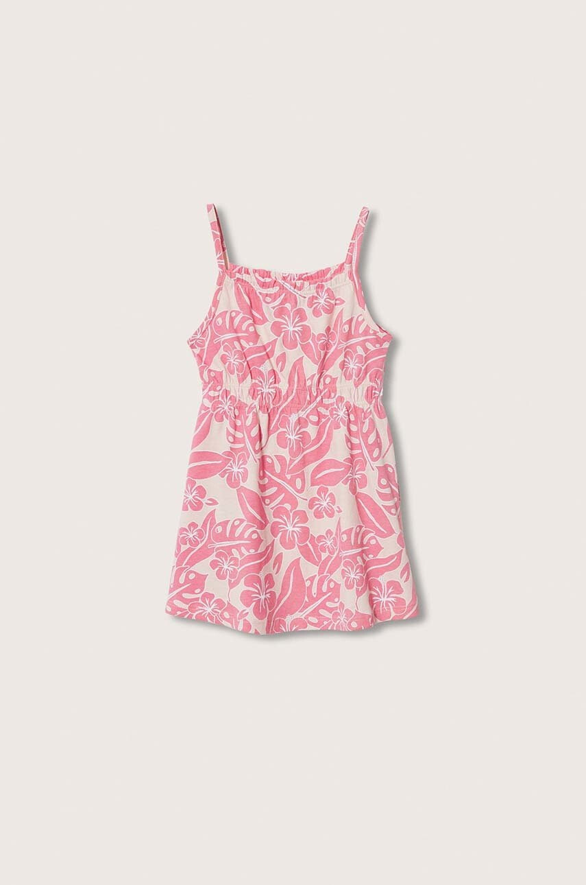 Mango Kids Детска памучна рокля Playa - Pepit.bg