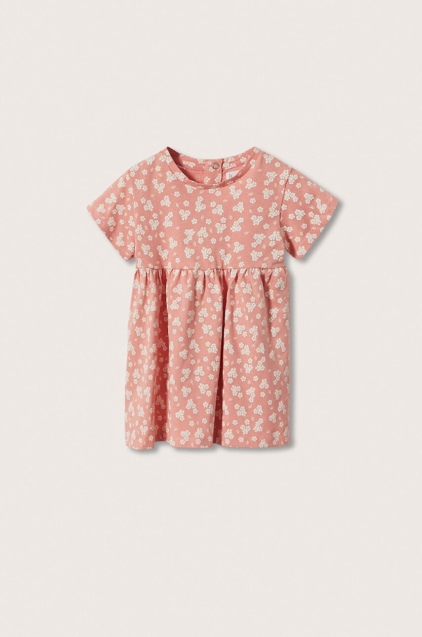 Mango Kids Детска памучна рокля Vicky - Pepit.bg