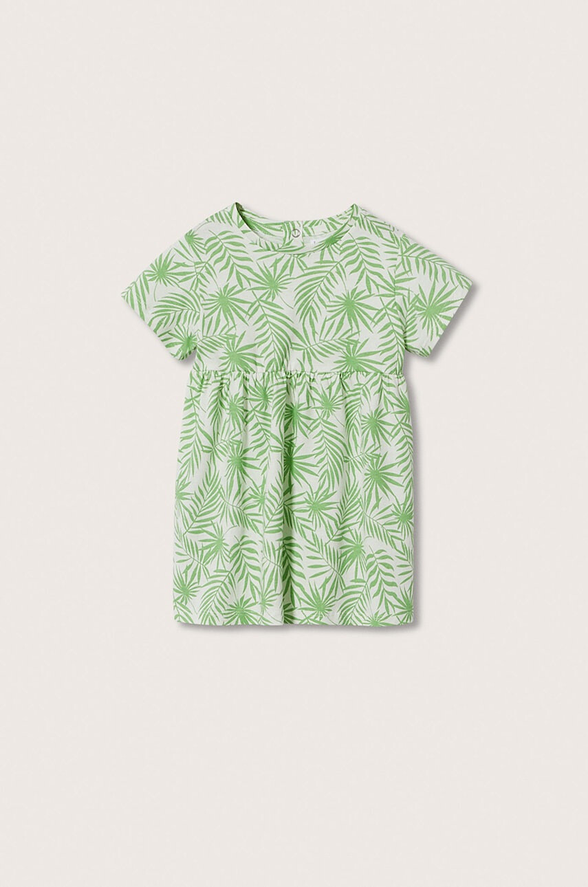Mango Kids Детска памучна рокля Vicky - Pepit.bg