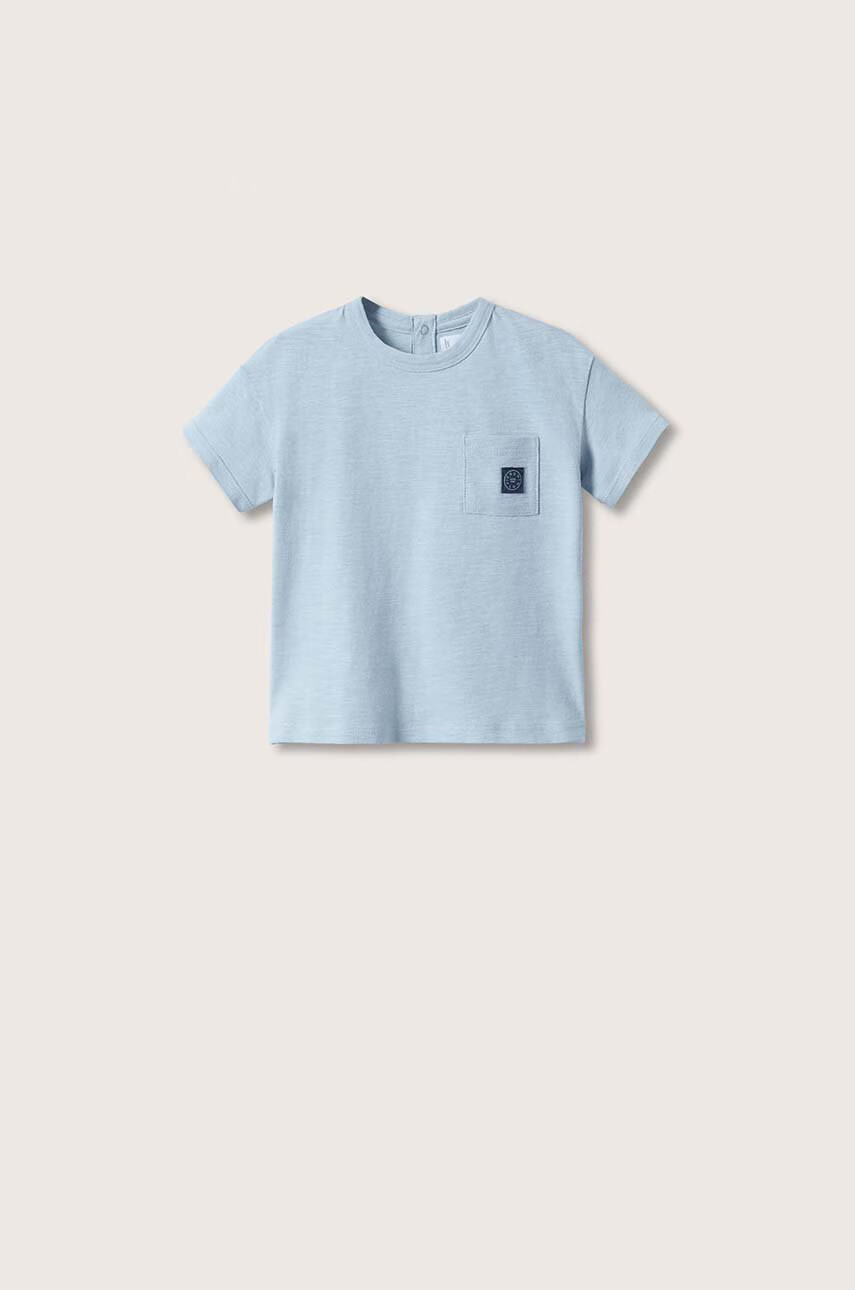Mango Kids Детска памучна тениска - Pepit.bg