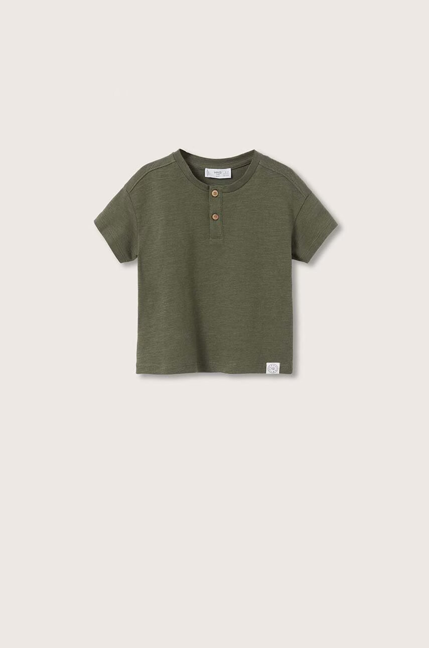 Mango Kids Детска памучна тениска - Pepit.bg