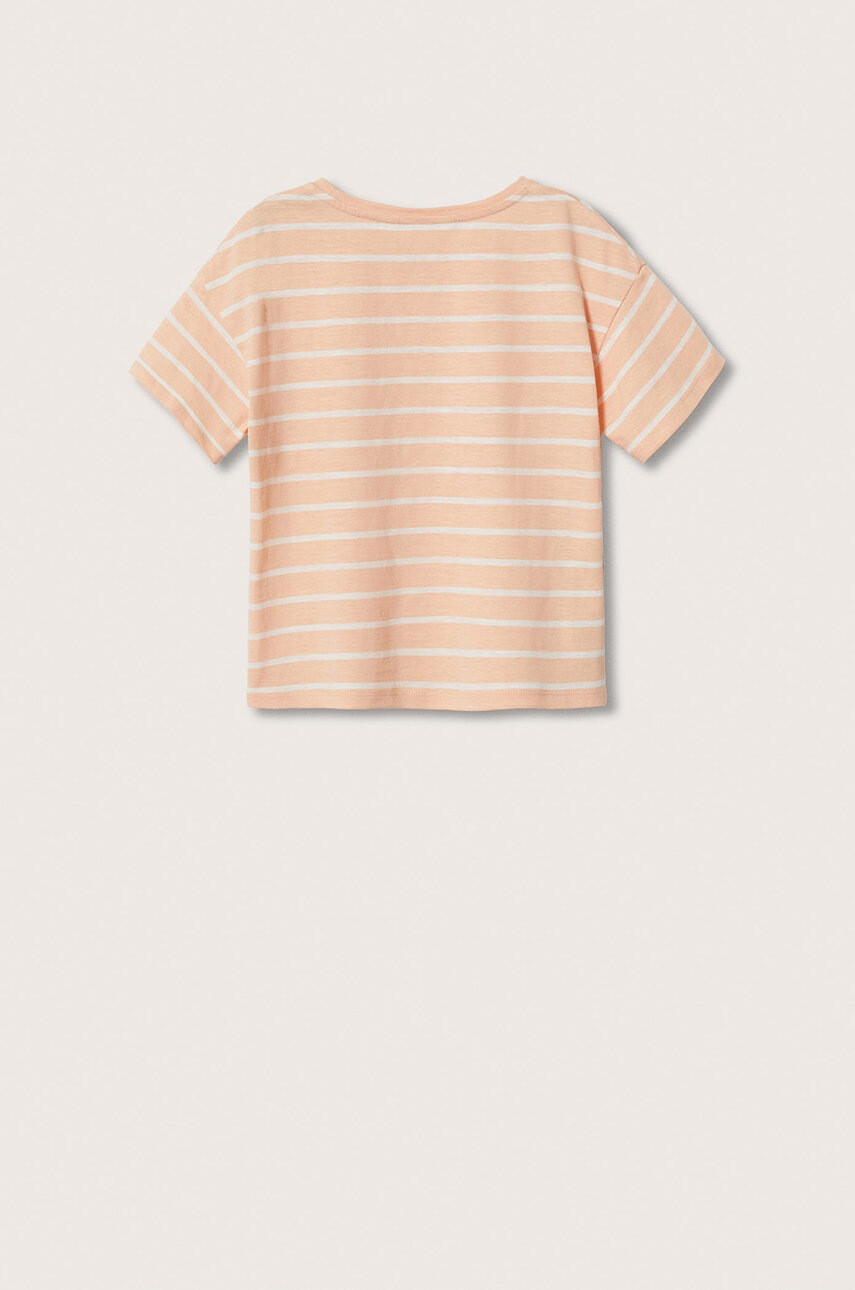 Mango Kids Детска памучна тениска Flame - Pepit.bg