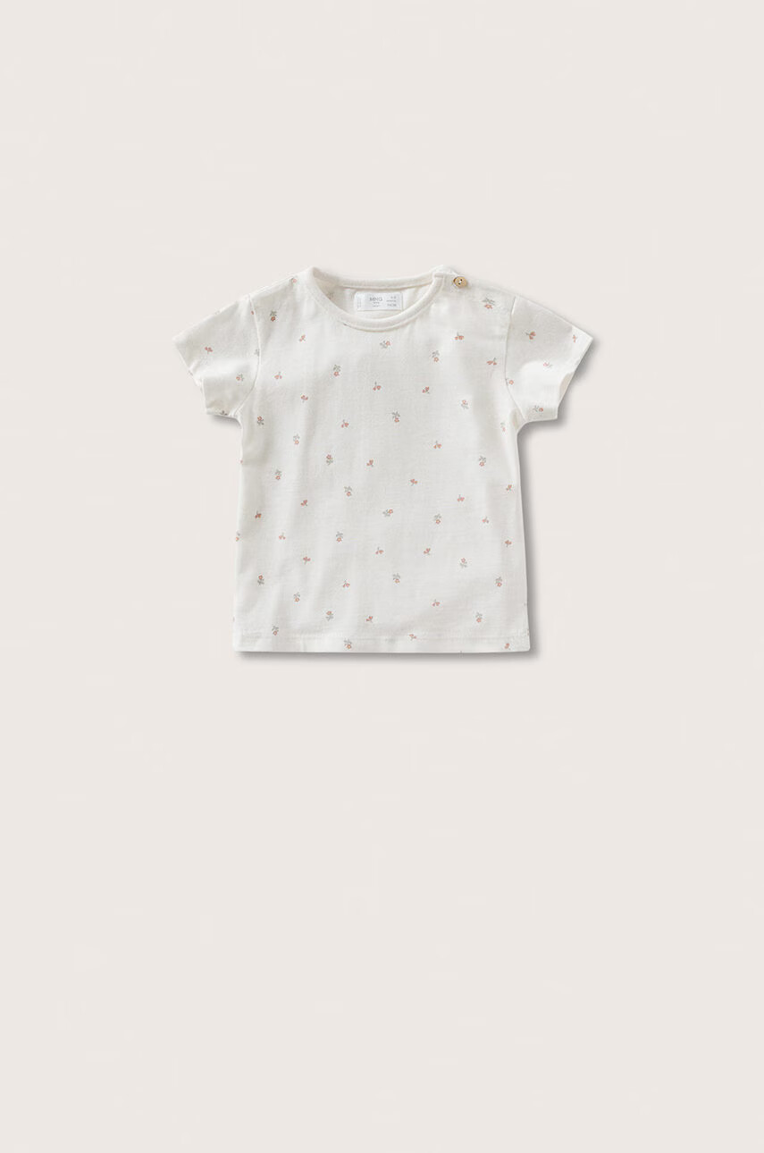 Mango Kids Детска памучна тениска Glosa - Pepit.bg