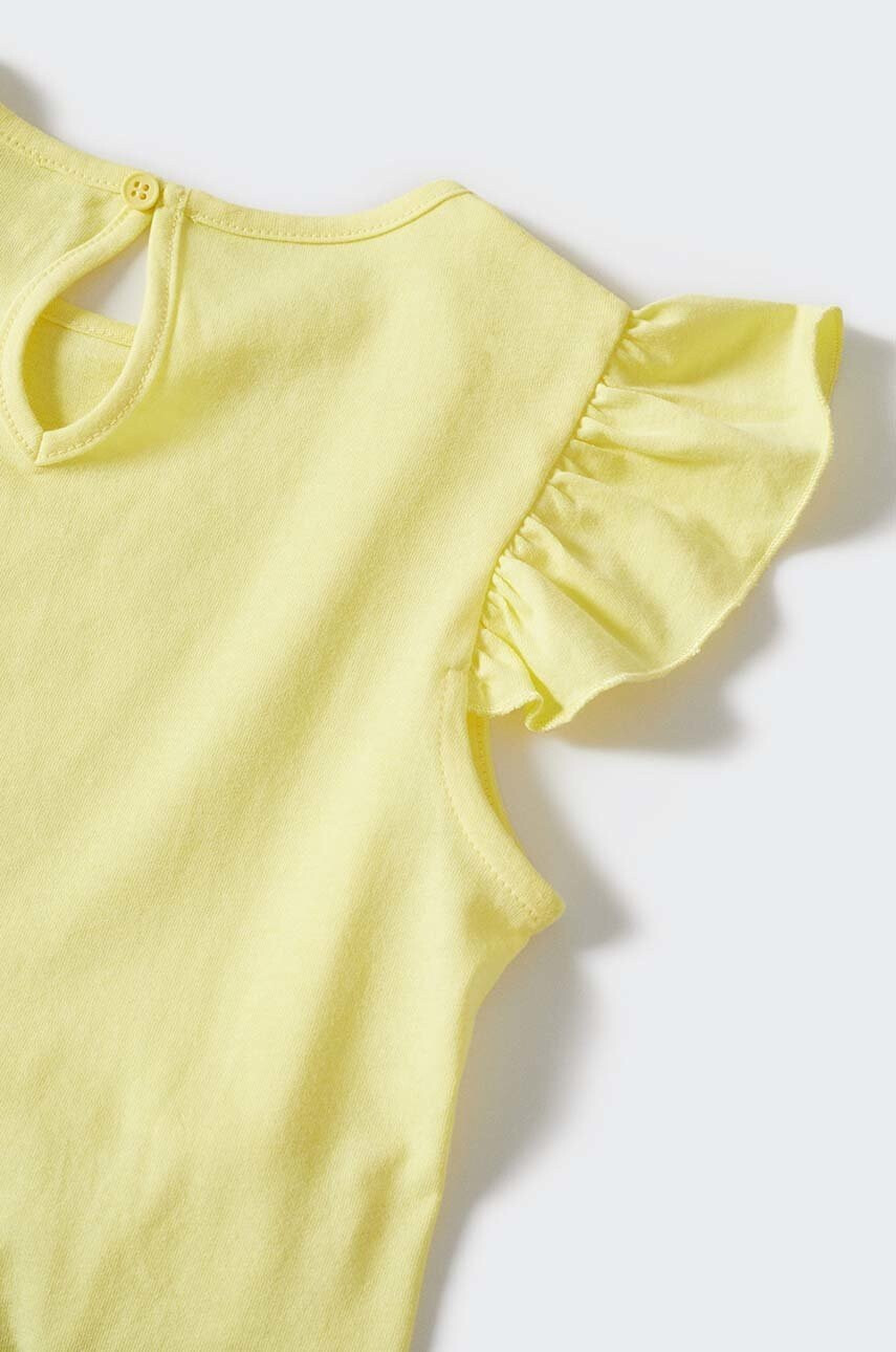 Mango Kids Детска памучна тениска Isi - Pepit.bg