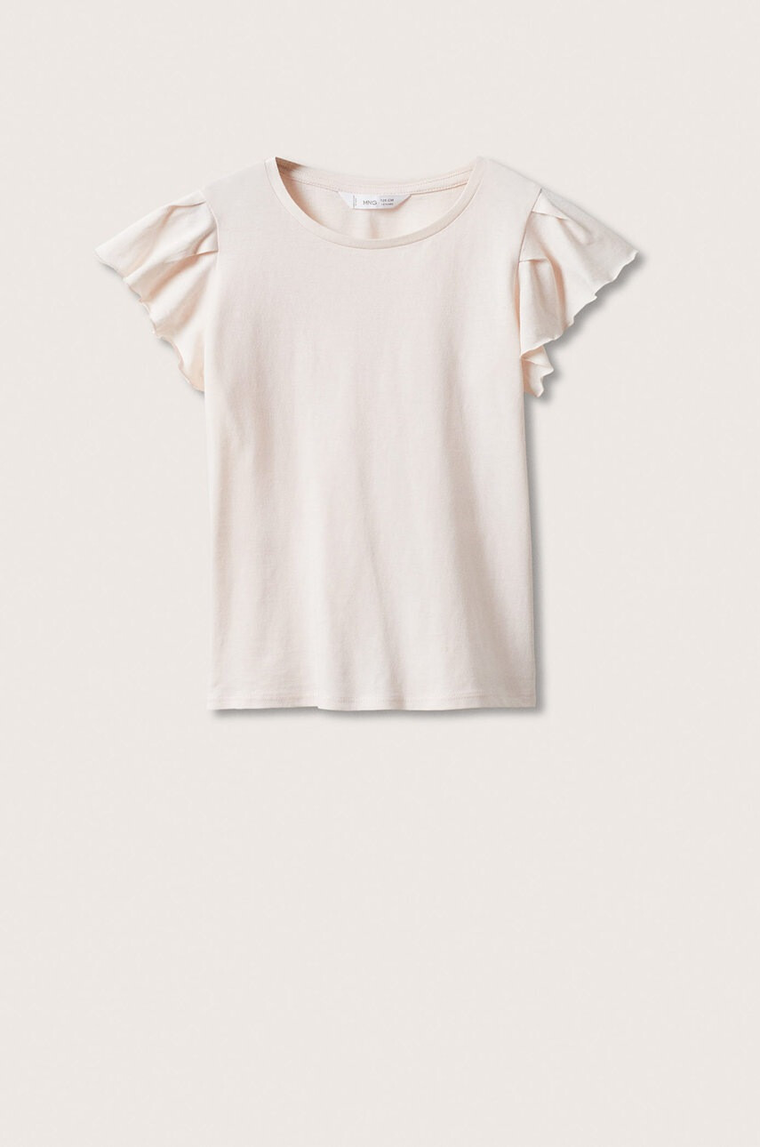 Mango Kids Детска памучна тениска Soft - Pepit.bg