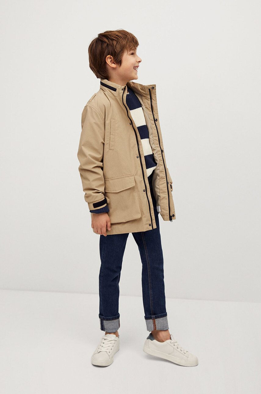 Mango Kids Детска парка Utility 110-164 cm - Pepit.bg