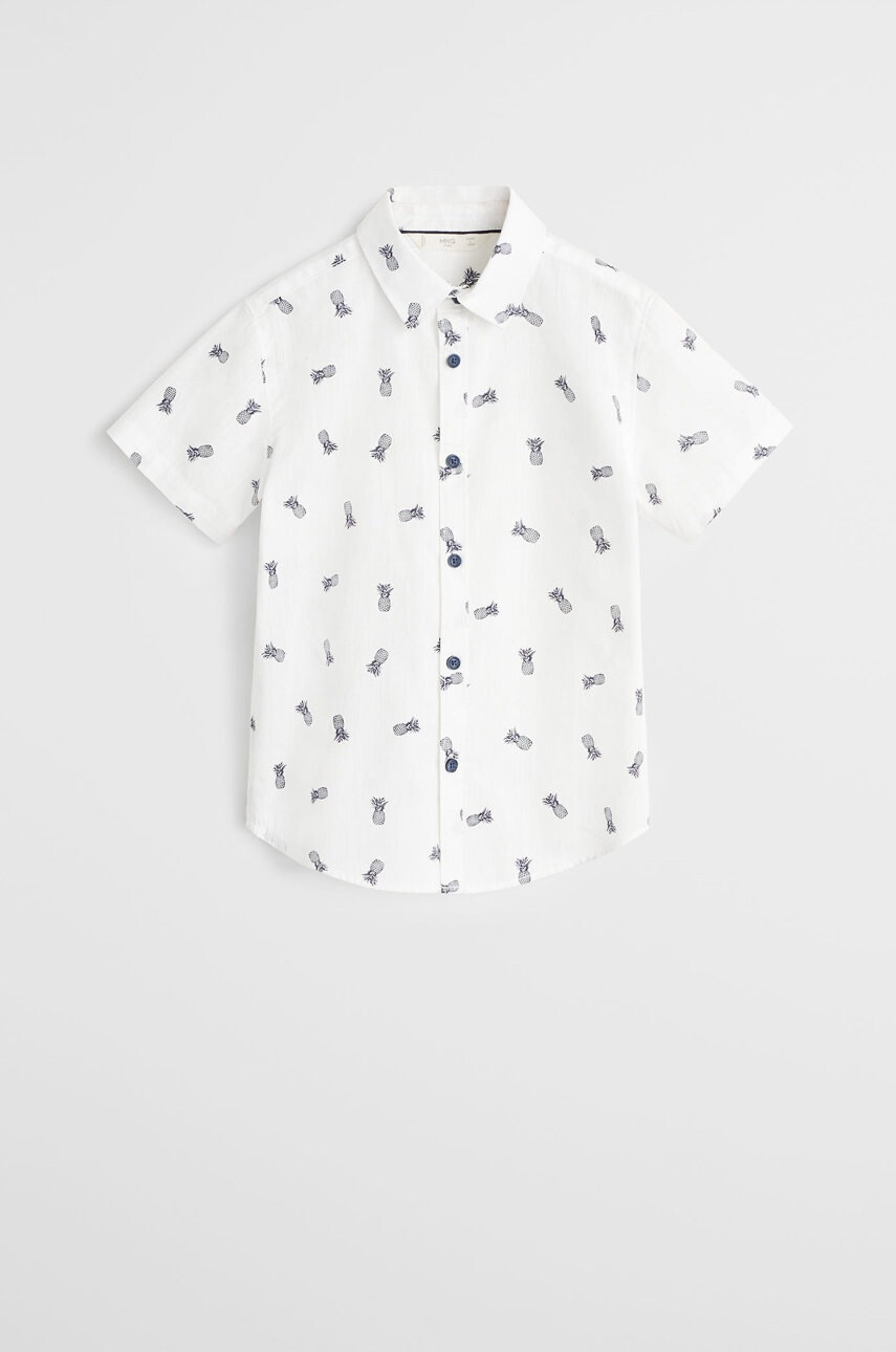 Mango Kids Детска риза Finch 110-128 cm - Pepit.bg