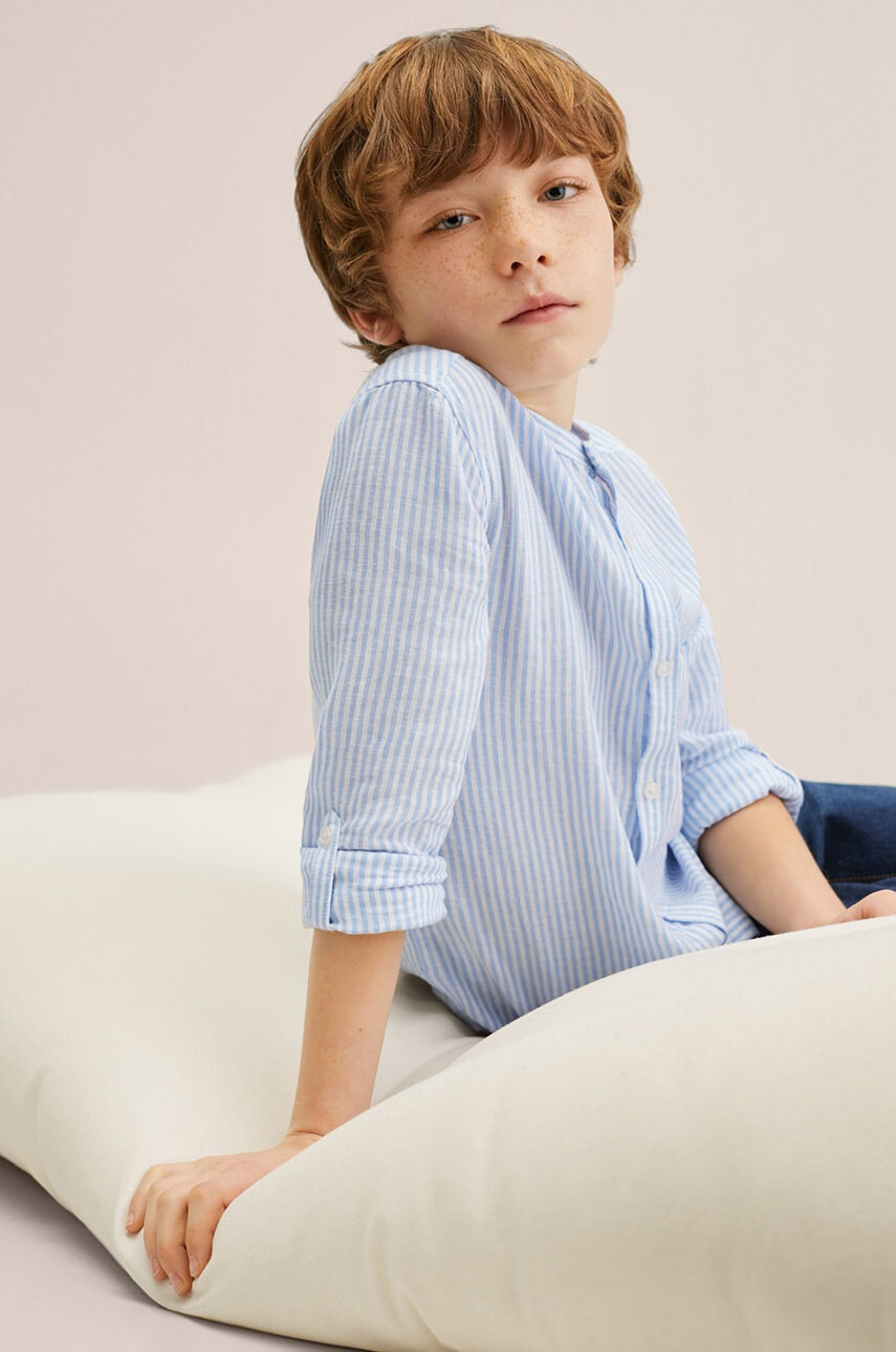 Mango Kids Детска риза Form - Pepit.bg