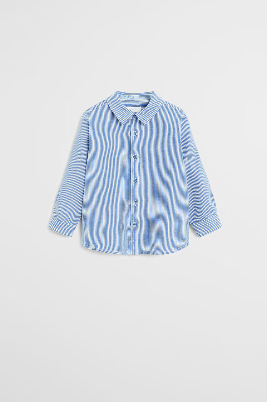 Mango Kids Детска риза Henry 80-104 cm - Pepit.bg