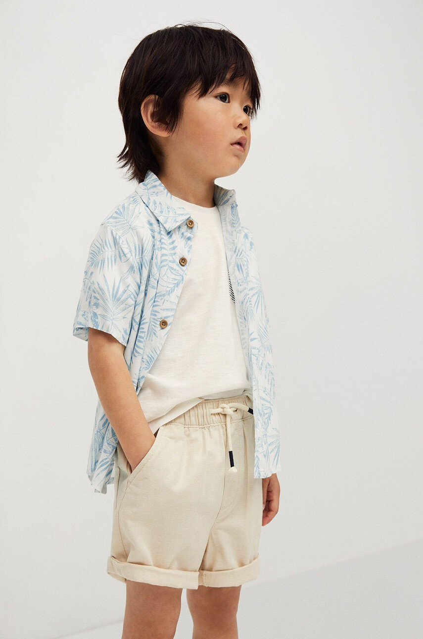 Mango Kids Детска риза Islab 80-104 cm - Pepit.bg