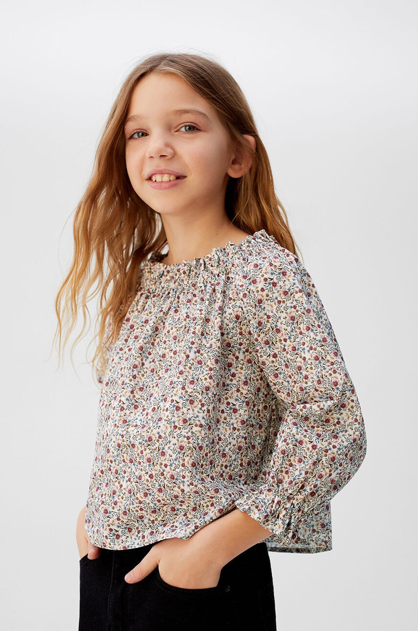 Mango Kids Детска риза Marta 110-164 cm - Pepit.bg