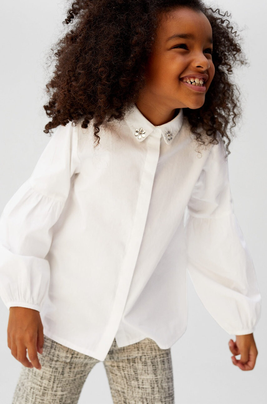 Mango Kids Детска риза Nil 122-164 cm - Pepit.bg