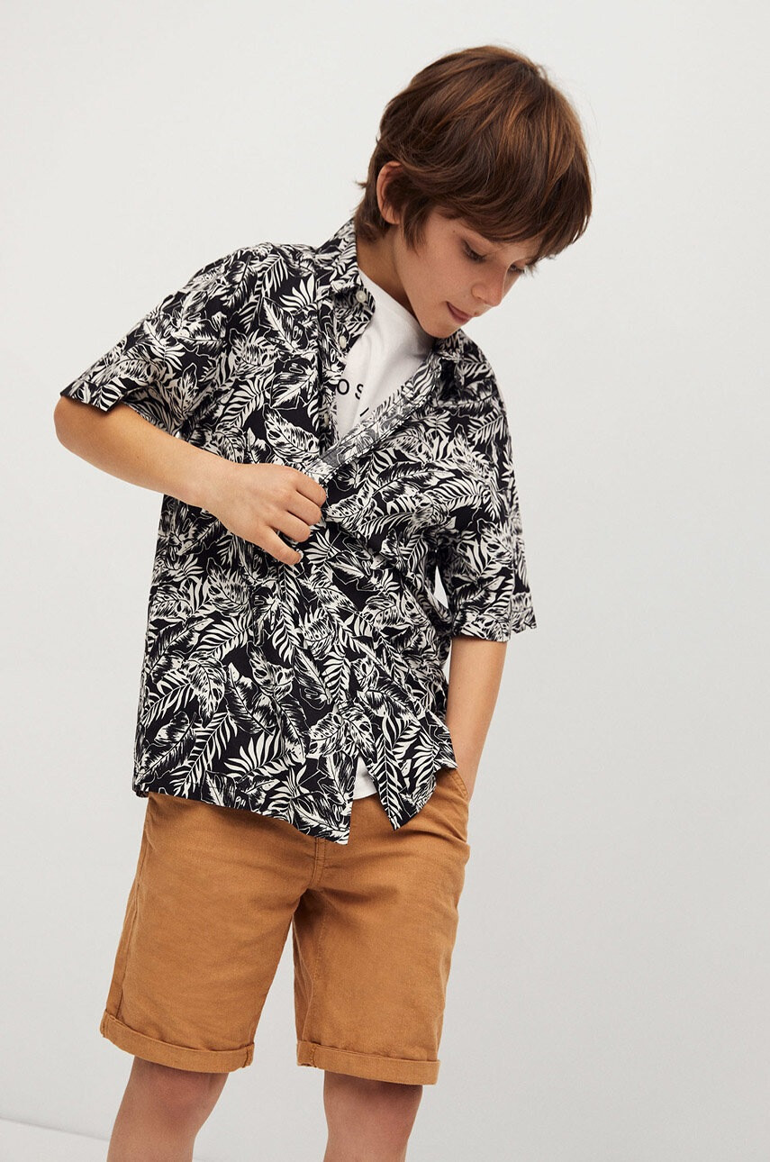 Mango Kids Детска риза Palmon 110-164 cm - Pepit.bg