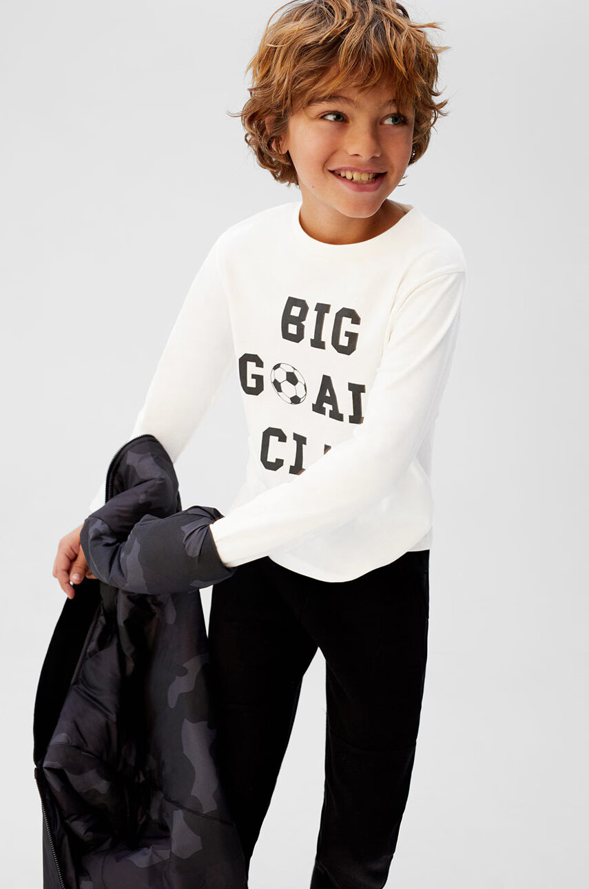 Mango Kids Детска риза с дълги ръкави Fast 110-164 cm - Pepit.bg