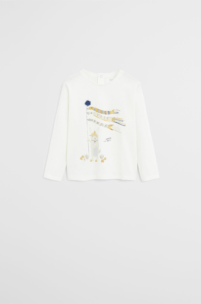 Mango Kids Детска риза с дълги ръкави Paypay 80-104 cm - Pepit.bg