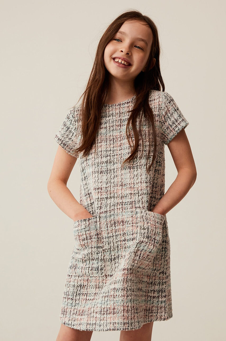 Mango Kids Детска рокля Ana 110-164 cm - Pepit.bg