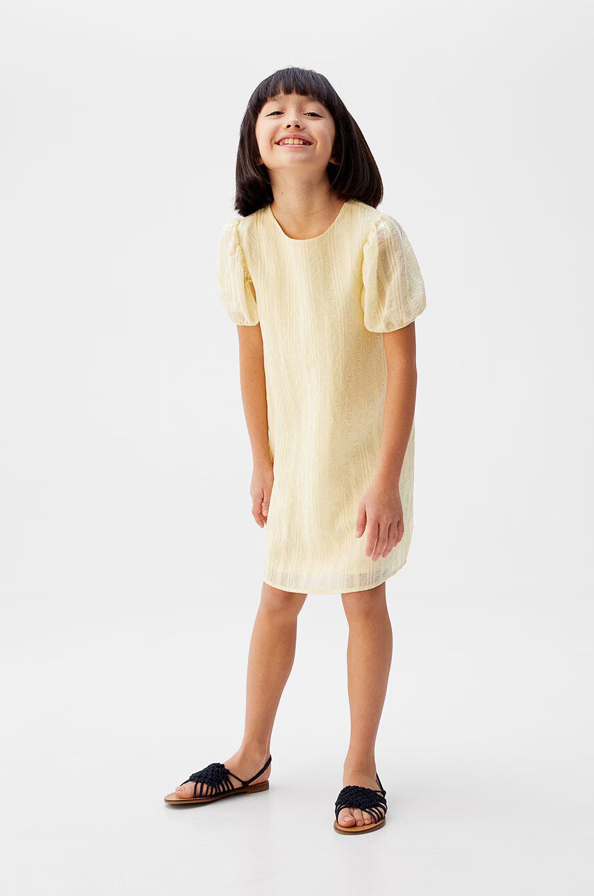 Mango Kids Детска рокля Belen 110-164 cm - Pepit.bg