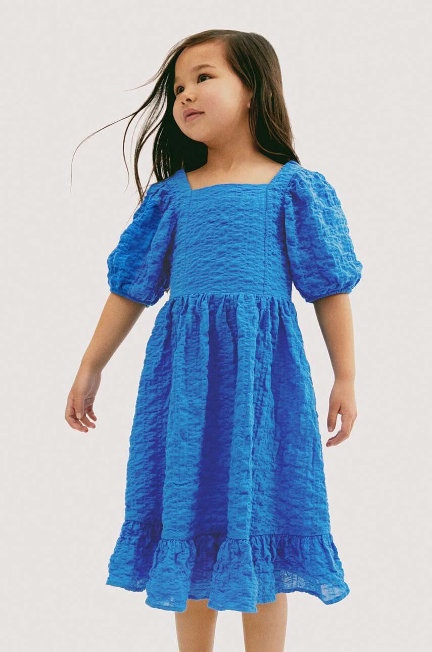 Mango Kids Детска рокля Castellb - Pepit.bg