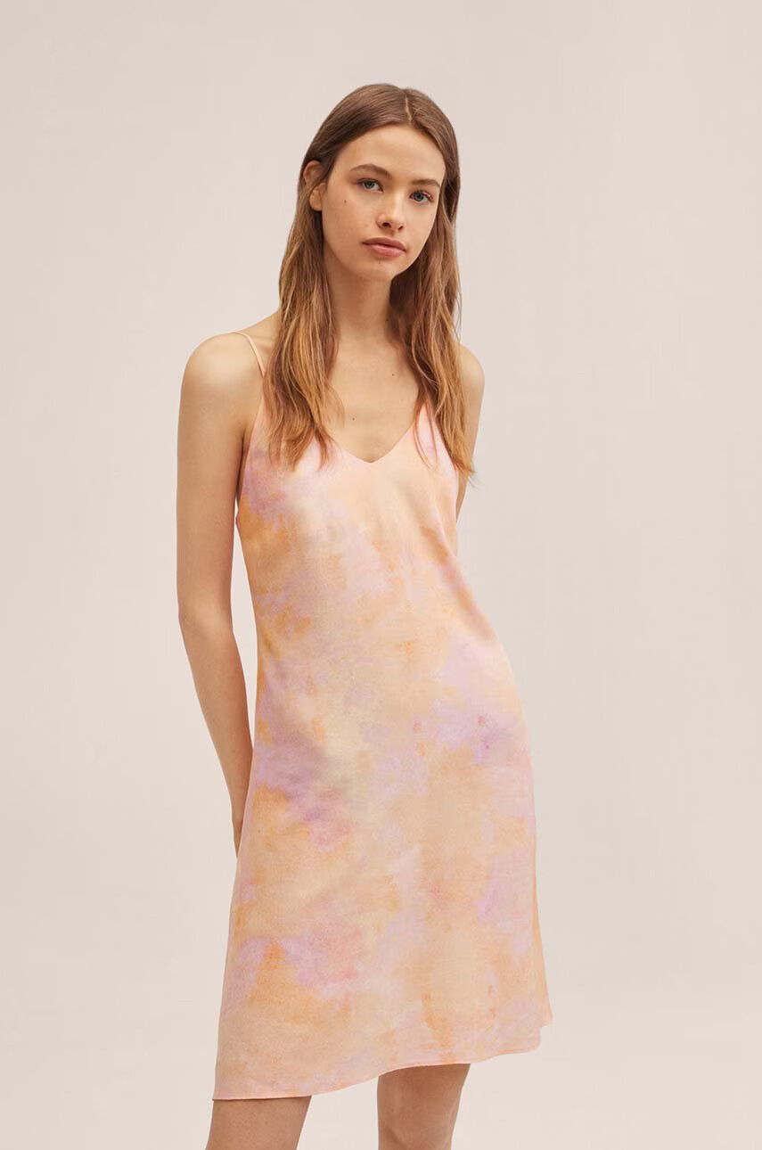 Mango Kids Детска рокля Dye - Pepit.bg