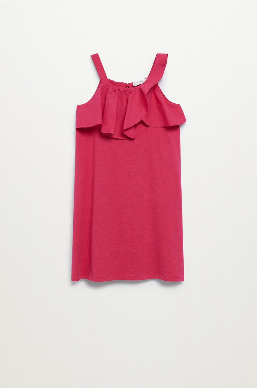 Mango Kids Детска рокля Libra-I 110-164 cm - Pepit.bg