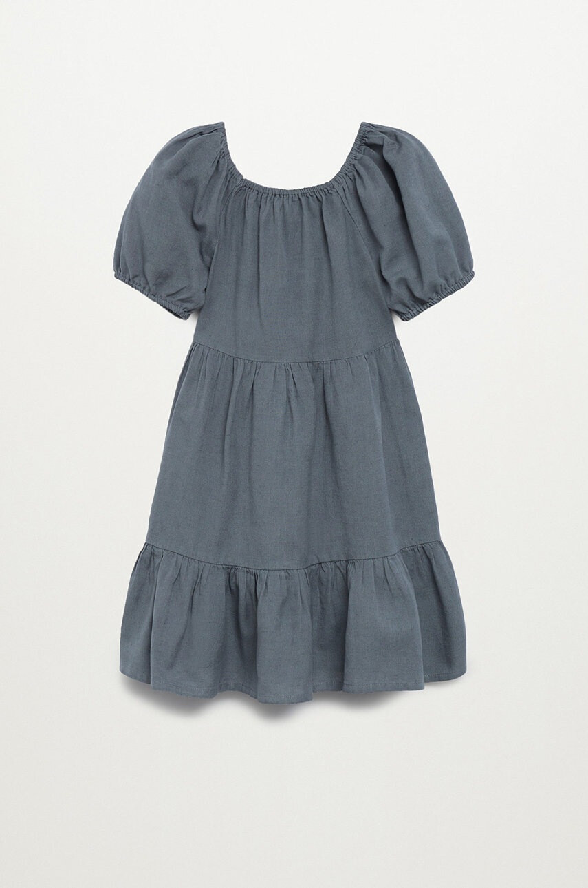 Mango Kids Детска рокля Lucia 116-164 cm - Pepit.bg
