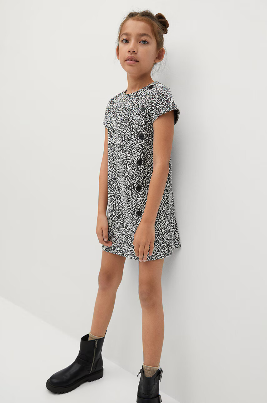 Mango Kids Детска рокля Manchav 110-164 см - Pepit.bg