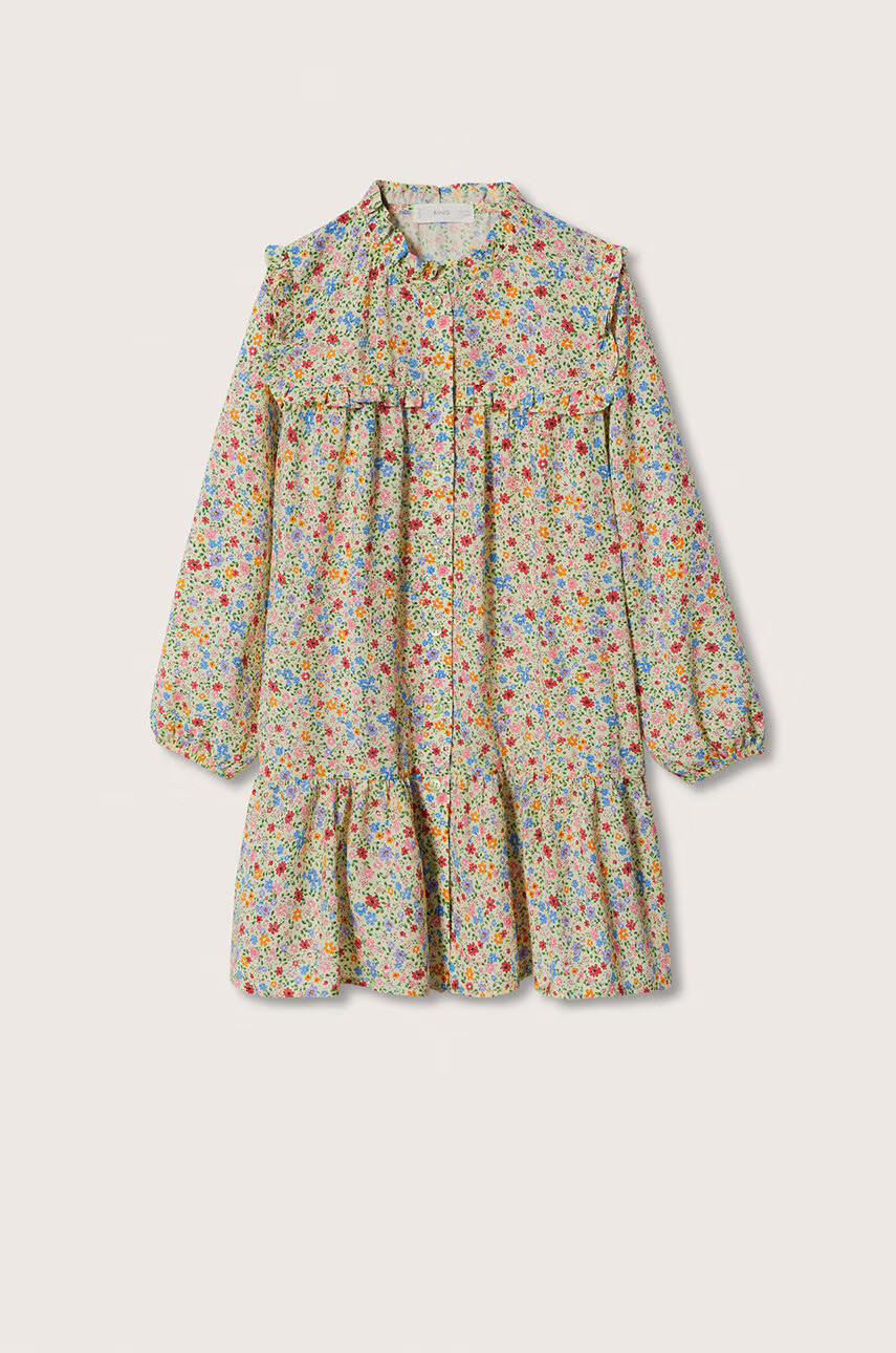 Mango Kids Детска рокля Marisa - Pepit.bg