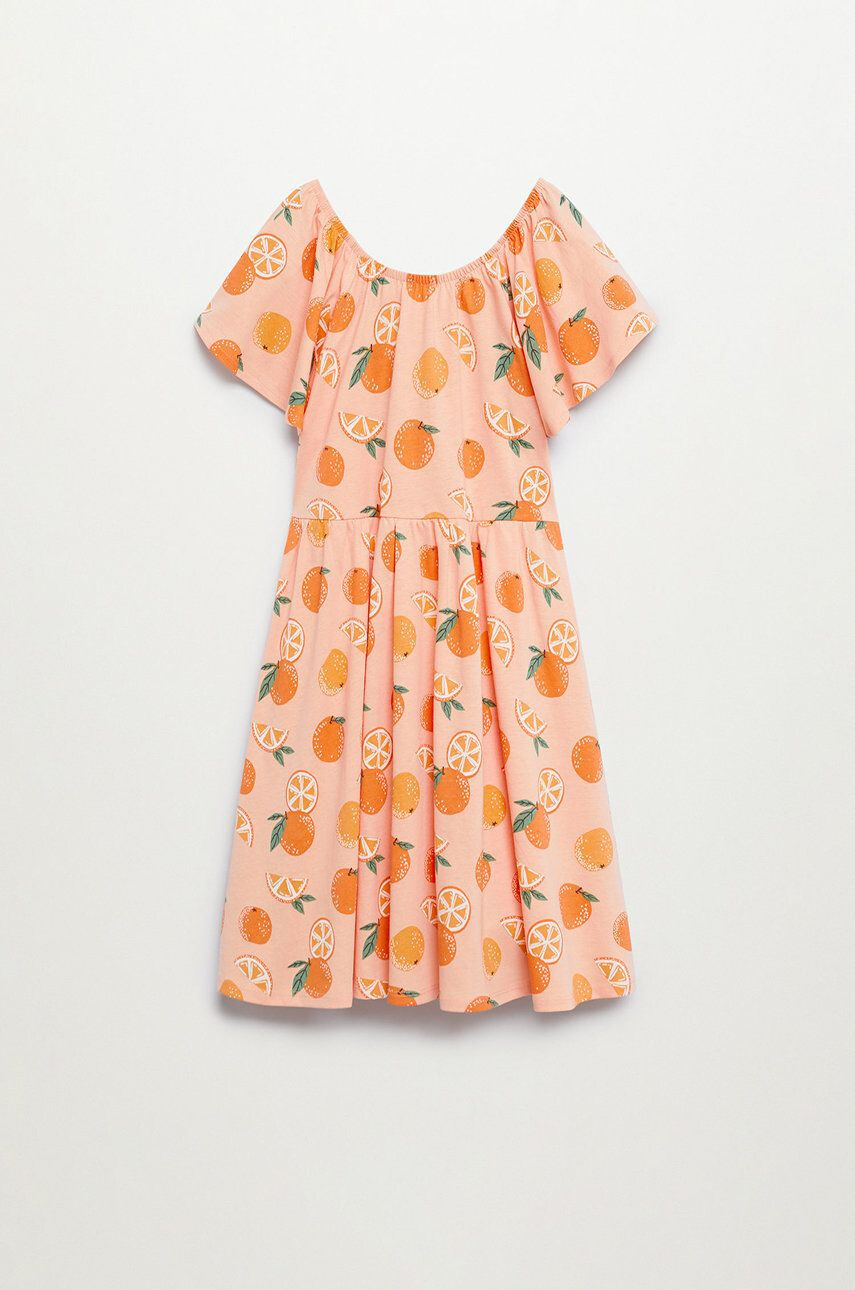 Mango Kids Детска рокля Martina 110-164 cm - Pepit.bg