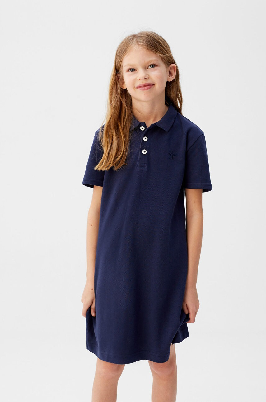 Mango Kids Детска рокля Riva 110-164 cm - Pepit.bg