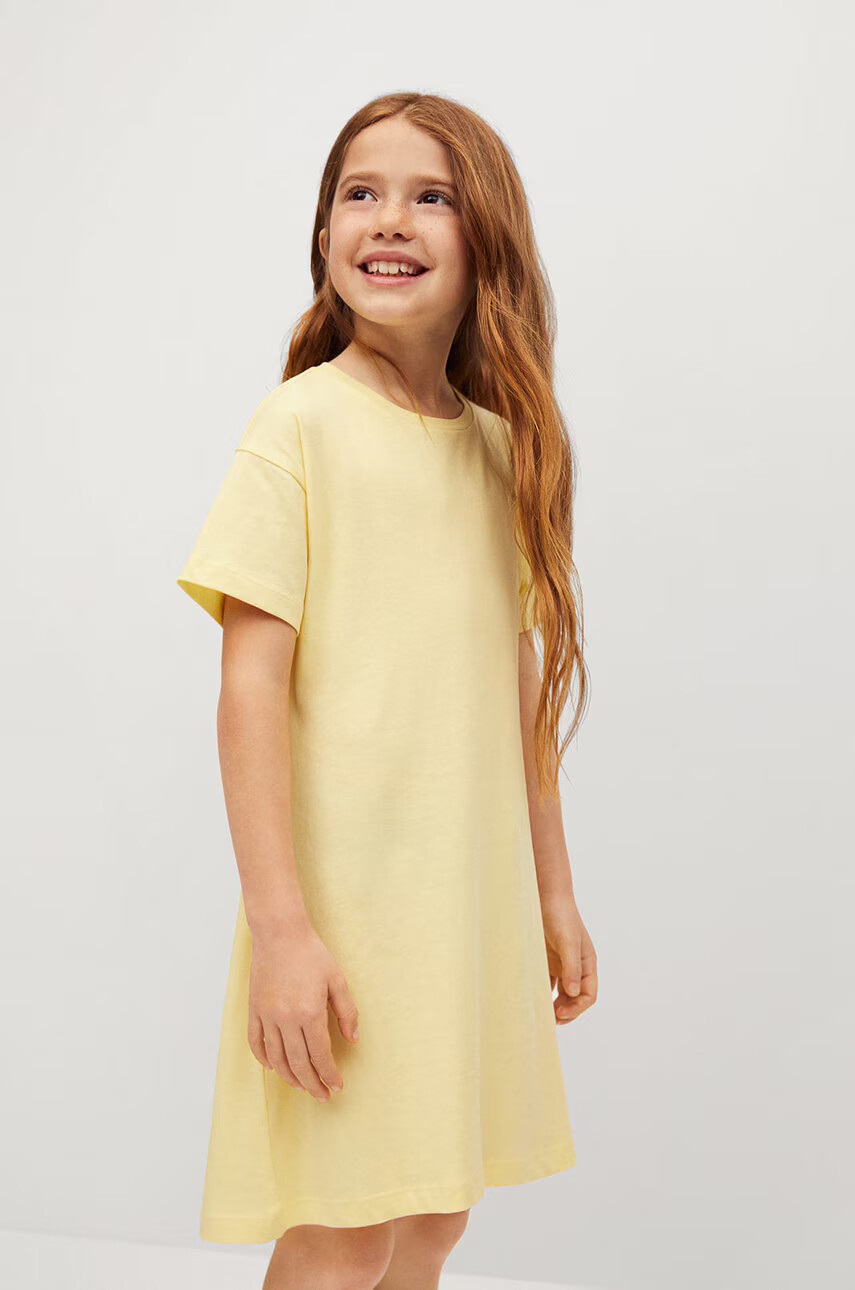 Mango Kids Детска рокля RIVER - Pepit.bg