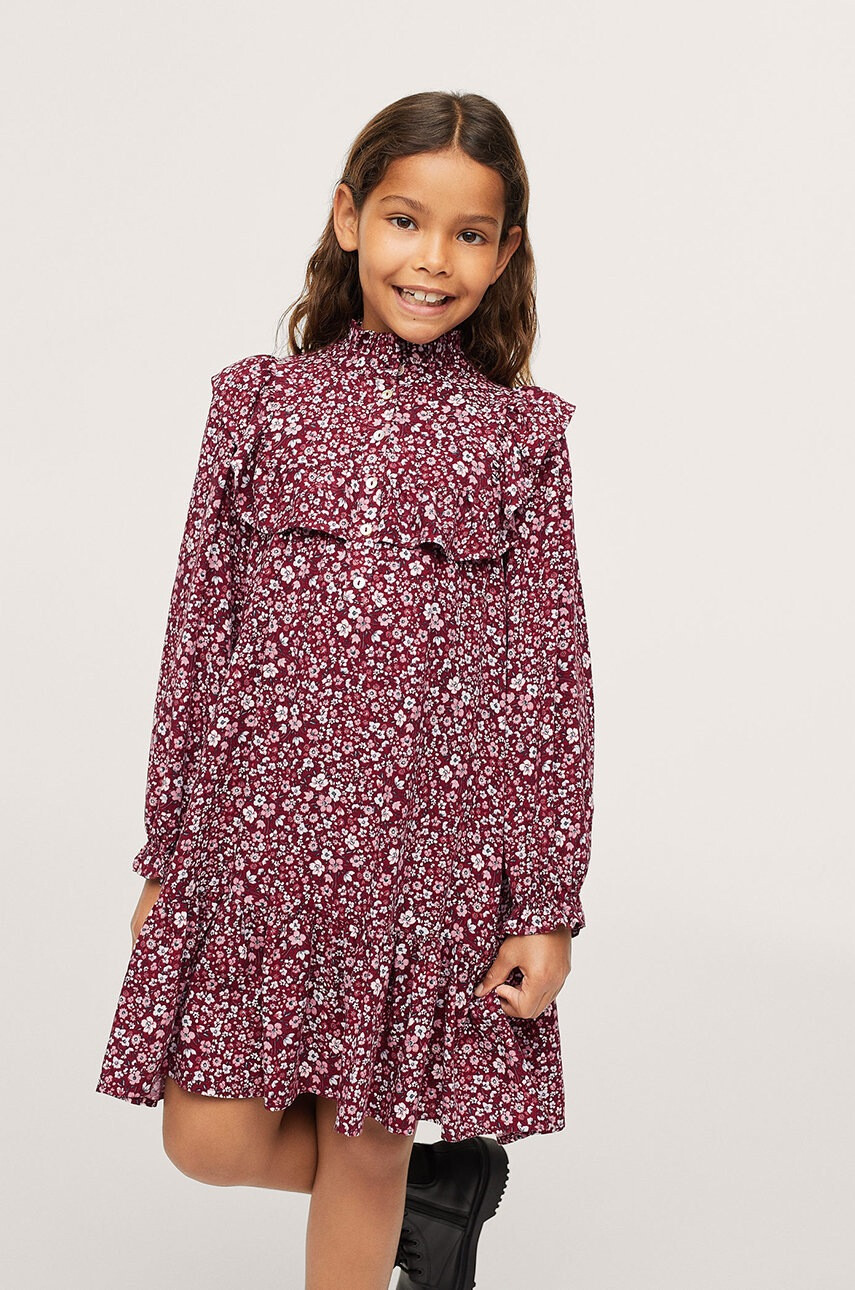 Mango Kids Детска рокля Valentin - Pepit.bg