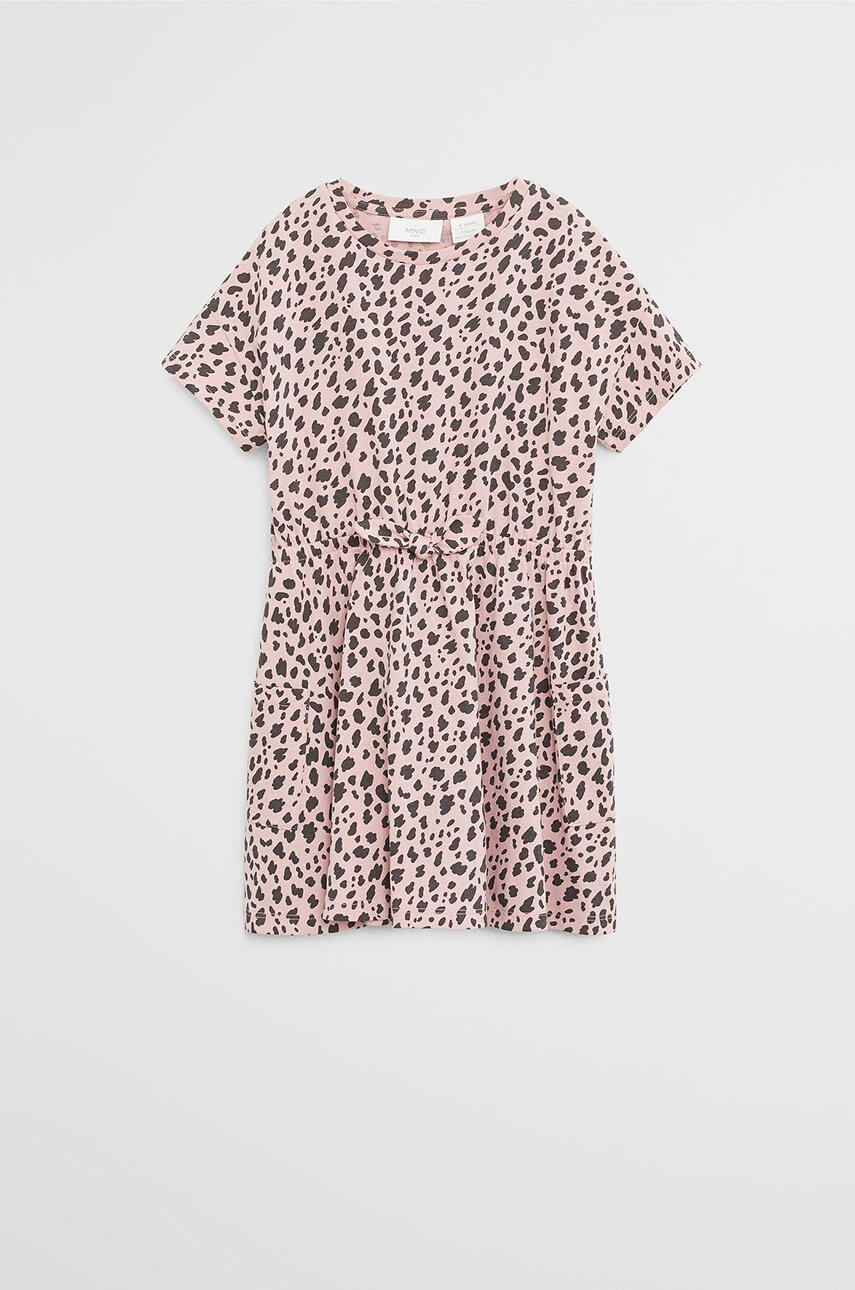 Mango Kids Детска рокля Vanesa 110-164 cm - Pepit.bg