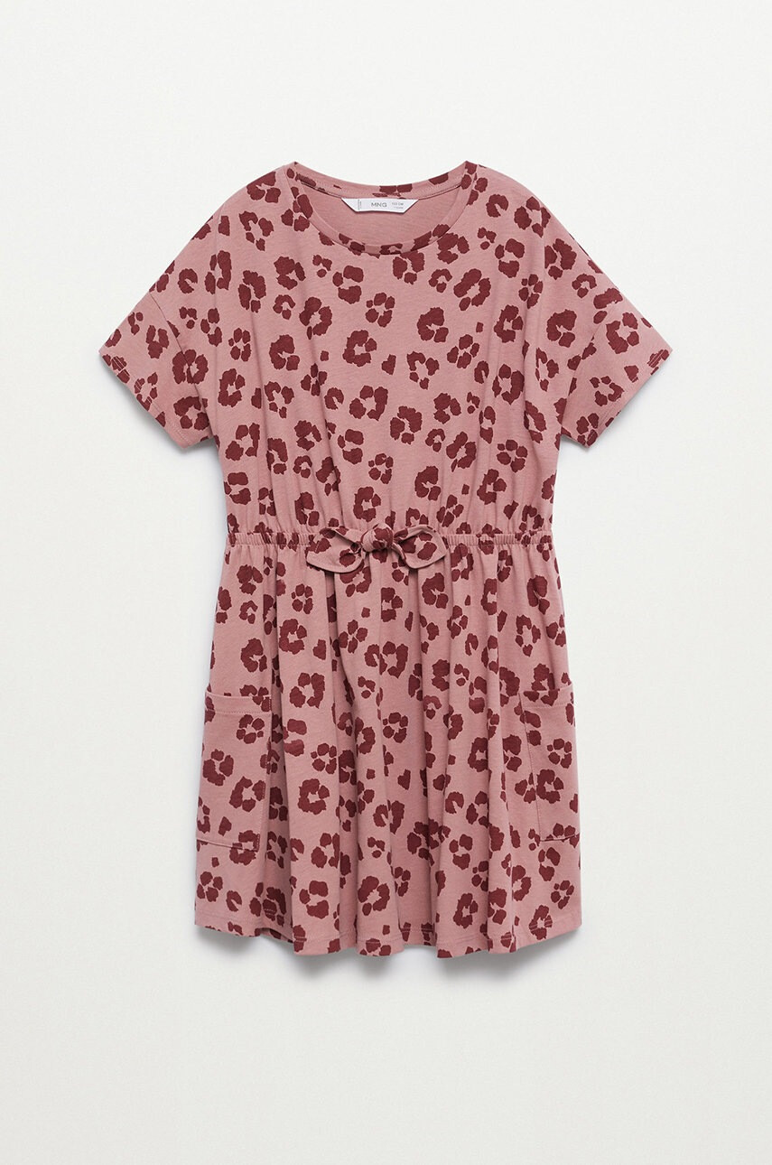 Mango Kids Детска рокля Vanesa 110-164 cm - Pepit.bg