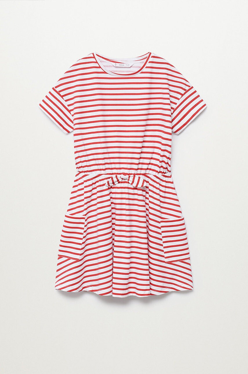 Mango Kids Детска рокля Vanesa 110-164 cm - Pepit.bg