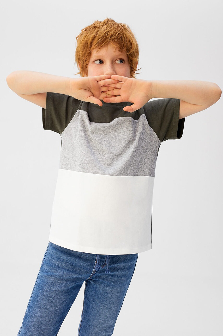 Mango Kids Детска тениска 110-164 cm - Pepit.bg