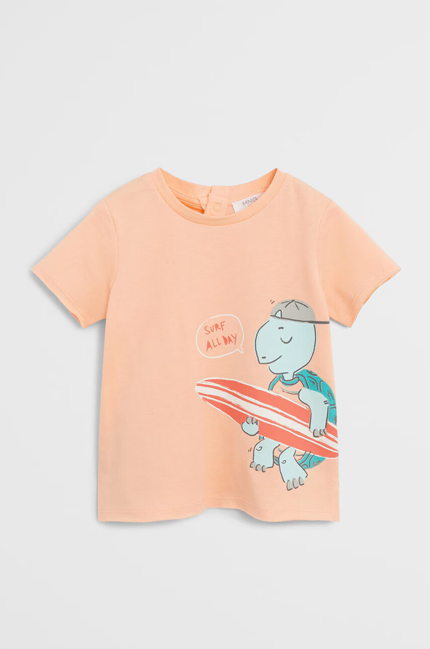 Mango Kids Детска тениска Allday 80-104 cm - Pepit.bg