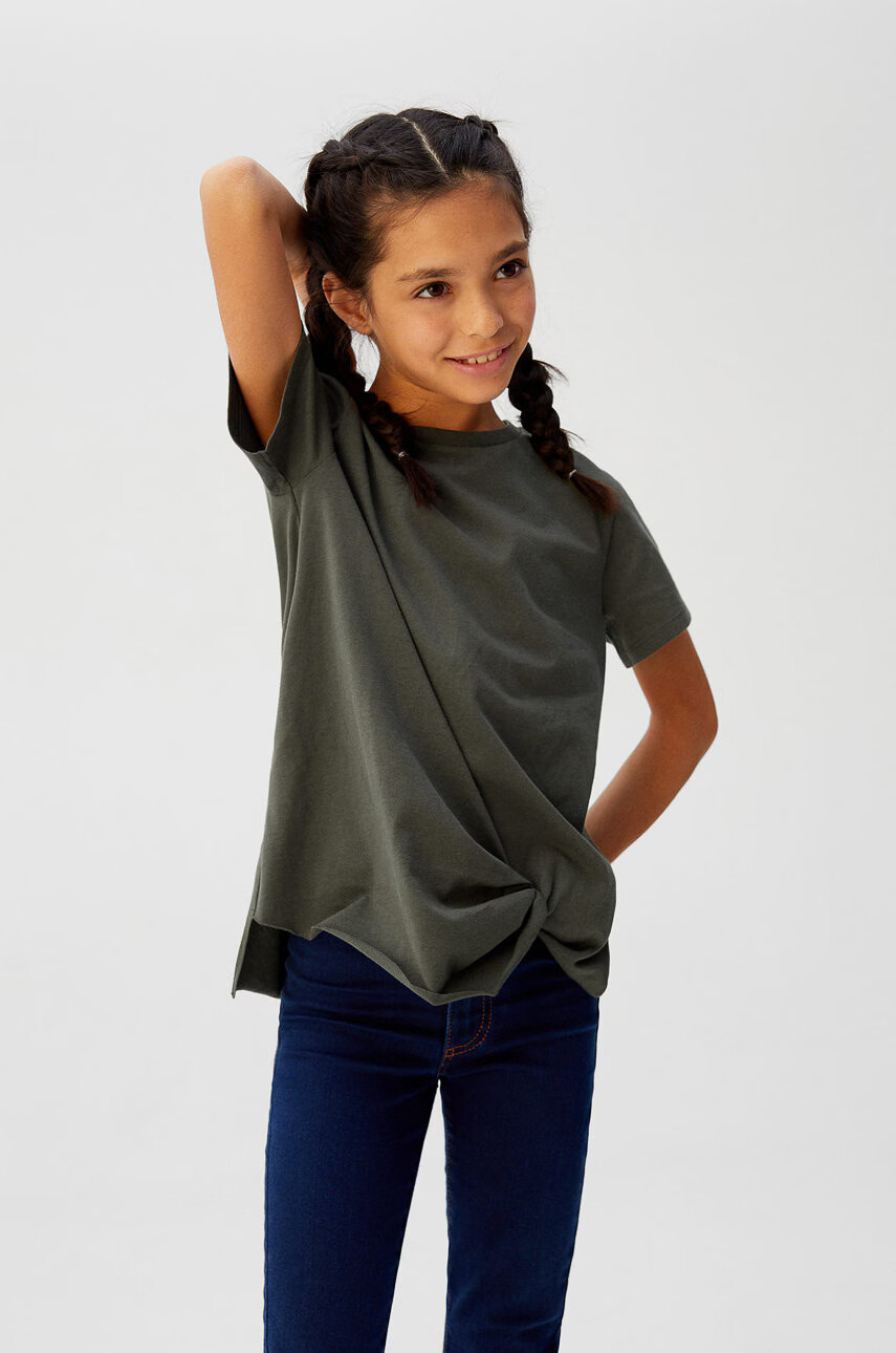 Mango Kids Детска тениска Baseg 110-164 cm - Pepit.bg
