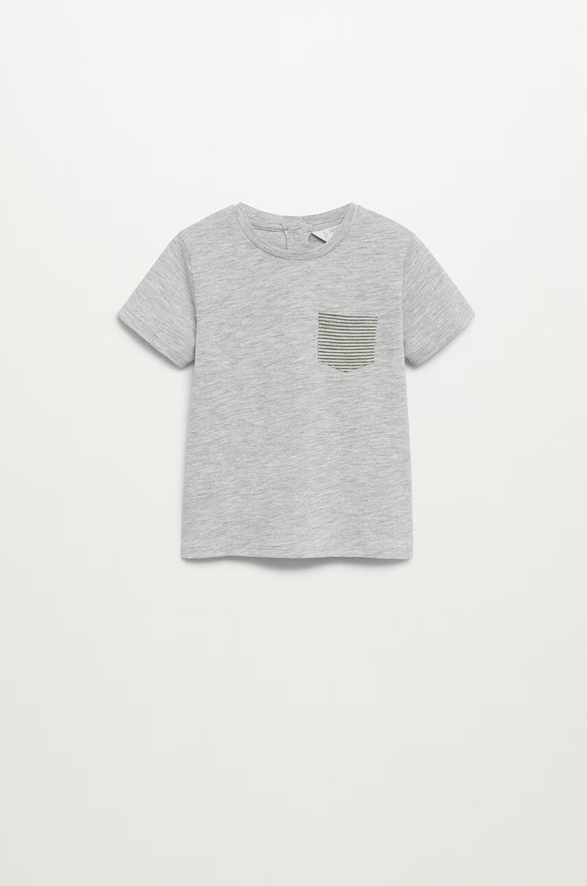 Mango Kids Детска тениска Basic 80-104 cm - Pepit.bg