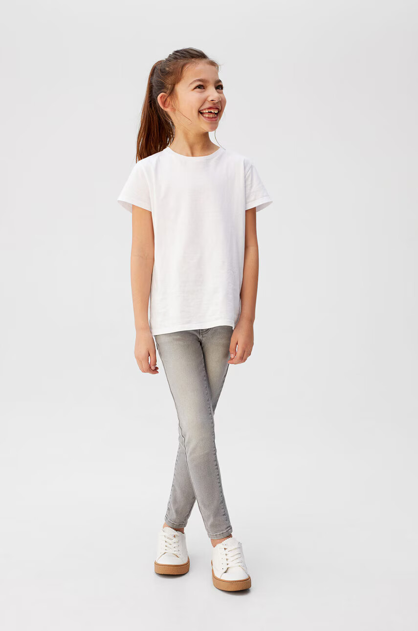 Mango Kids Детска тениска BASICA 110-164 cm - Pepit.bg