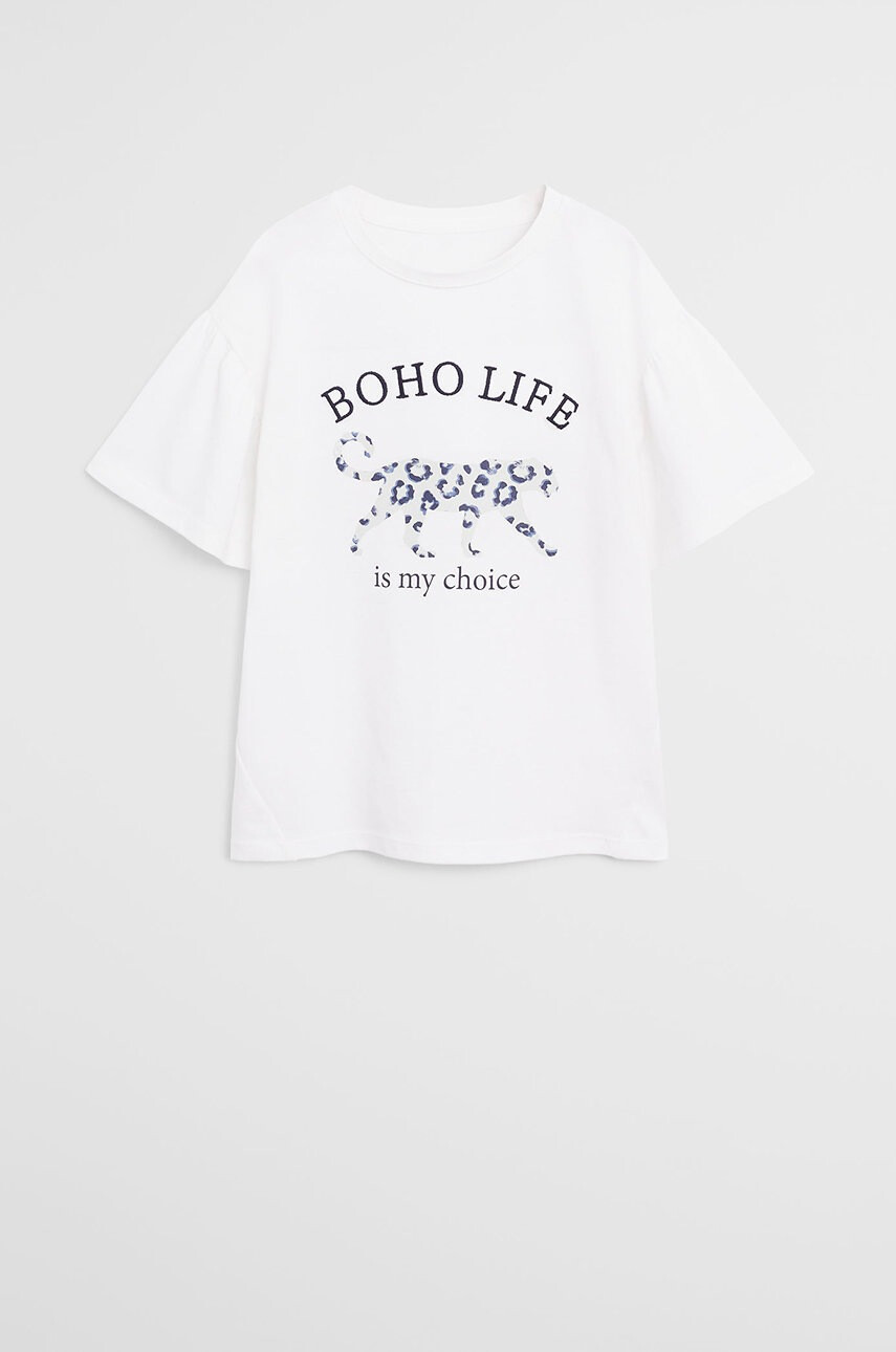 Mango Kids Детска тениска Boho 110-164 cm - Pepit.bg