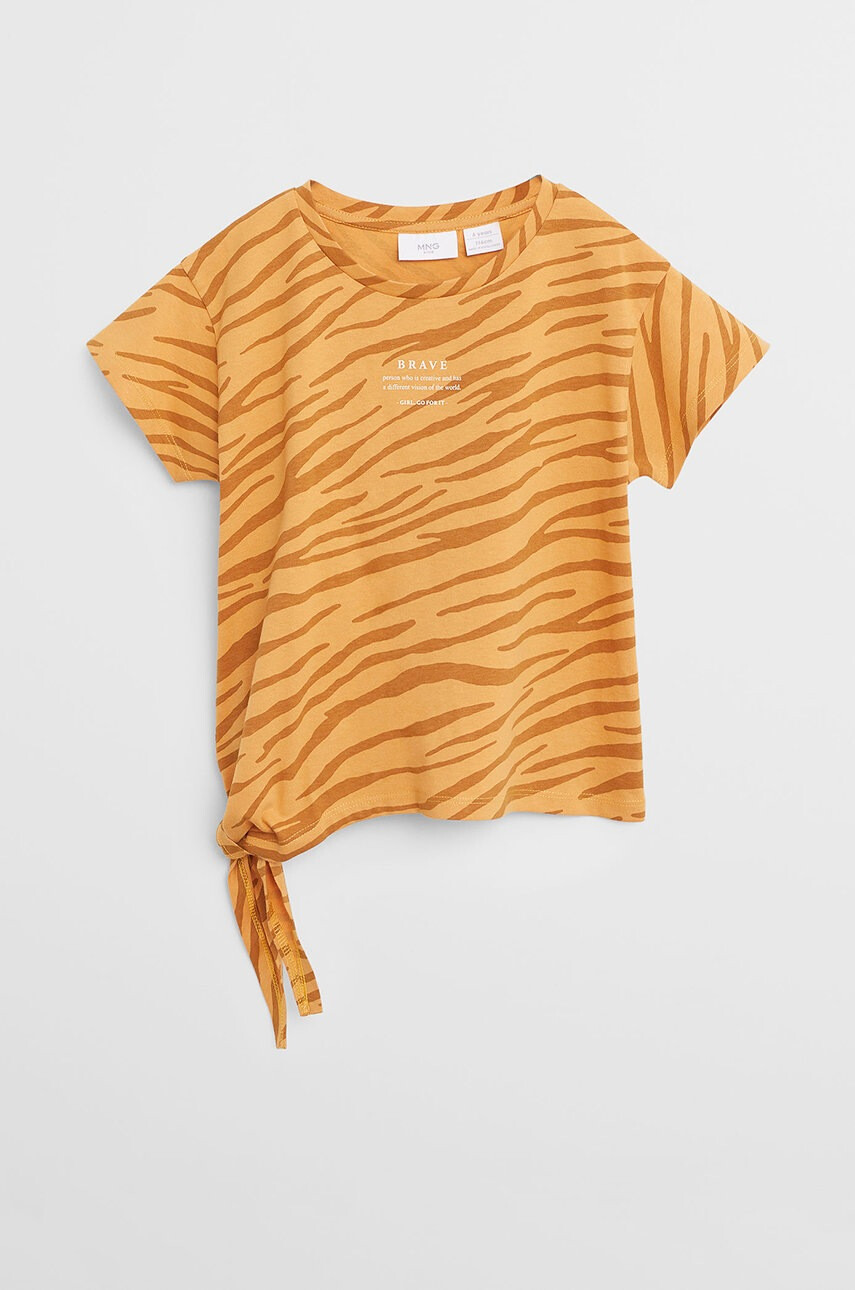 Mango Kids Детска тениска Brave 110-164 cm - Pepit.bg
