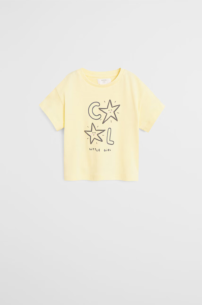 Mango Kids Детска тениска Easy - Pepit.bg