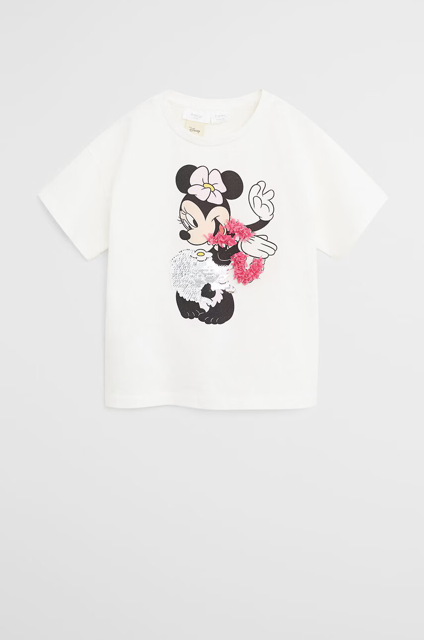 Mango Kids Детска тениска Hawaii 110-164 cm - Pepit.bg